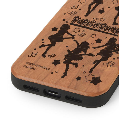 『バンドリ! ガールズバンドパーティ!』Poppin'Party Ani-Sketch ウッドiPhoneケース【202511再販】