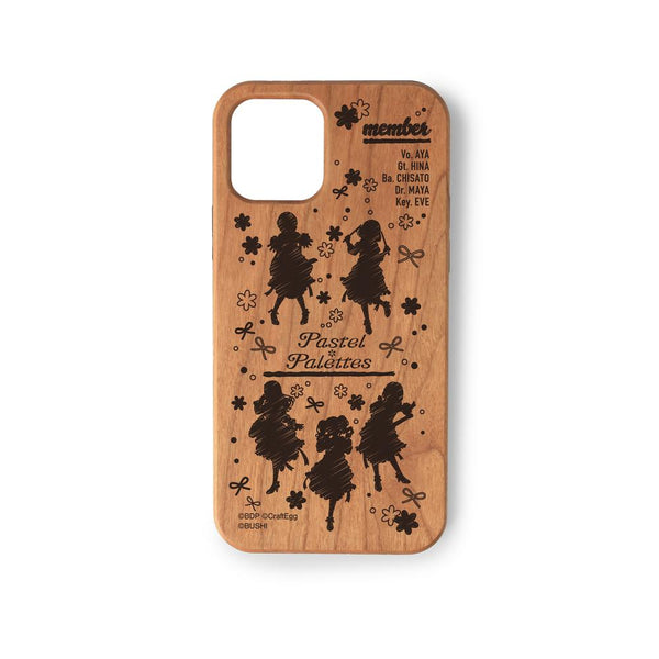 『バンドリ! ガールズバンドパーティ!』Pastel*Palettes Ani-Sketch ウッドiPhoneケース【202511再販】