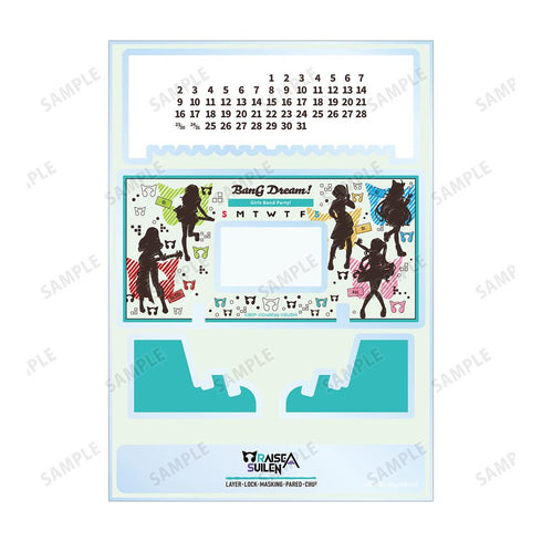 『バンドリ! ガールズバンドパーティ!』RAISE A SUILEN Ani-Sketch 卓上アクリル万年カレンダー【202511再販】