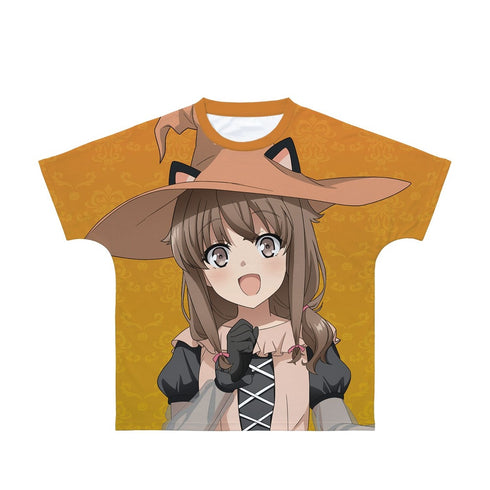 『青春ブタ野郎はバニーガール先輩の夢を見ない』描き下ろし 梓川かえで ハロウィン2023ver. フルグラフィックTシャツユニセックス【202609再販】