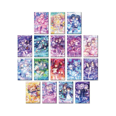 『オンゲキ bright MEMORY』トレーディング Make UP Future! スクエア缶バッジ(単位/BOX)