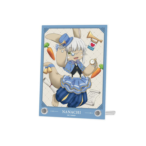 『メイドインアビス 烈日の黄金郷』描き下ろし ナナチ 不思議の国のアリスver. A6アクリルパネル【202512再販】