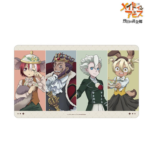『メイドインアビス 烈日の黄金郷』描き下ろし 集合 不思議の国のアリスver. マルチデスクマット ver.B【202512再販】