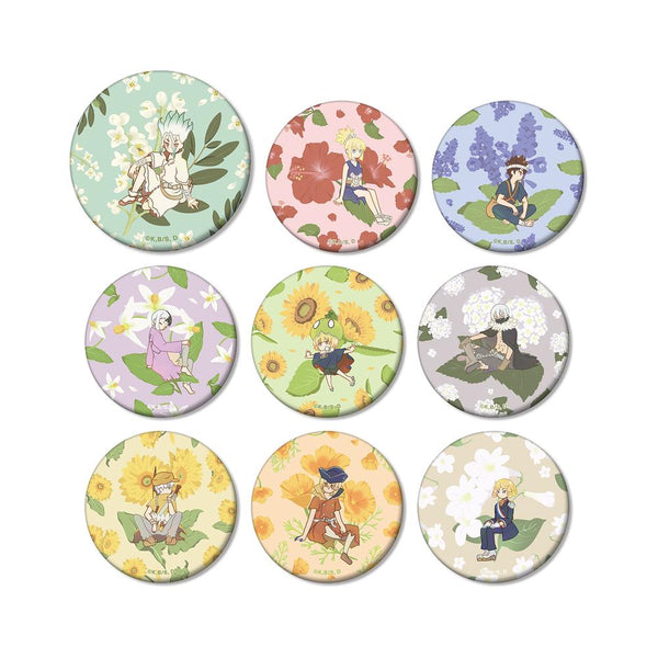 『Dr.STONE』トレーディング Botania マット缶バッジ(単位/BOX)【202510再販】