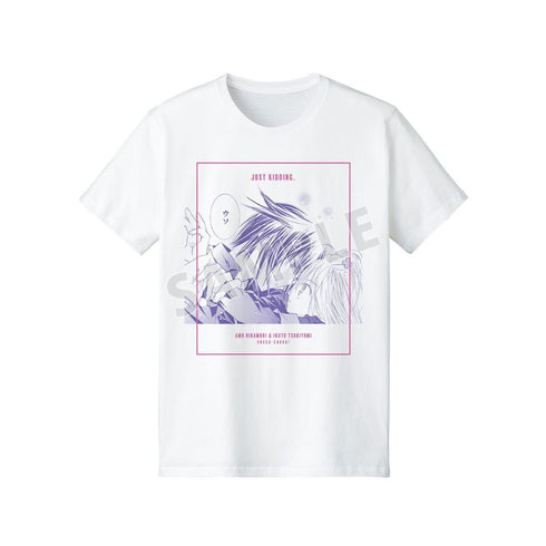 『しゅごキャラ!』日奈森あむ&月詠イクト 原作コマTシャツ ホワイトメンズ【202606再販】