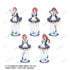 『五等分の花嫁∽』描き下ろし 中野五月 星空メイドver. 特大アクリルスタンド【202501再販】