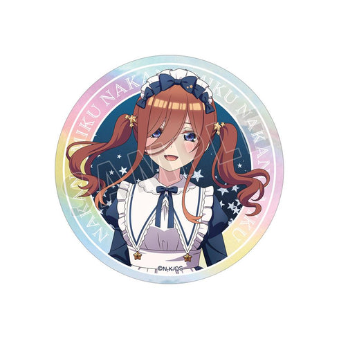 『五等分の花嫁∽』描き下ろし 中野三玖 星空メイドver. オーロラステッカー【202501再販】