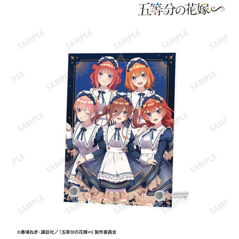 『五等分の花嫁∽』描き下ろし 集合 星空メイドver. A6アクリルパネル【202501再販】