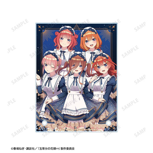 『五等分の花嫁∽』描き下ろし 集合 星空メイドver. A6アクリルパネル【202501再販】