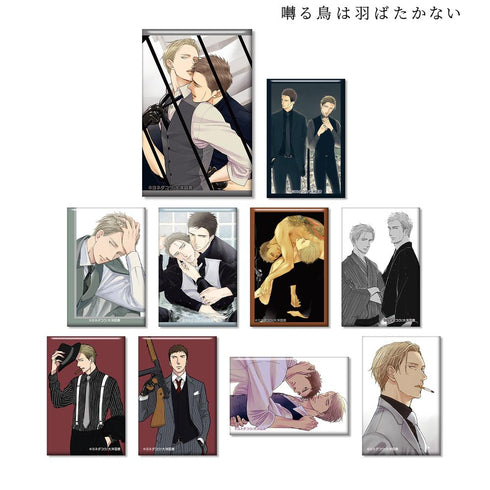 『囀る鳥は羽ばたかない』トレーディングスクエア缶バッジ vol.3(単位/BOX)【202507再販】
