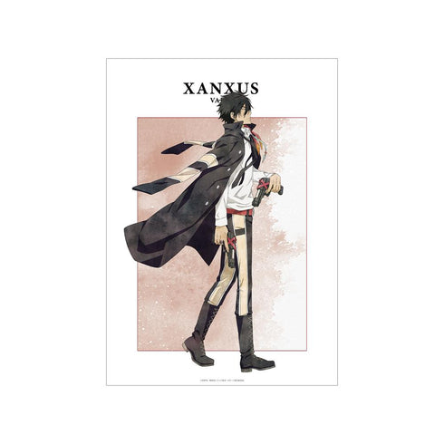 『家庭教師ヒットマンREBORN!』描き下ろし XANXUS(10年後) 歩みver. A3マット加工ポスター【202507再販】