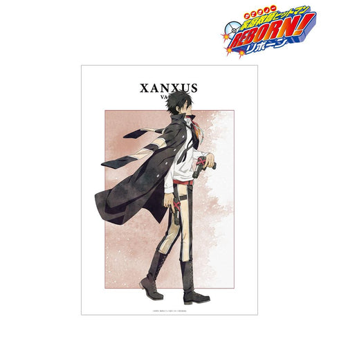『家庭教師ヒットマンREBORN!』描き下ろし XANXUS(10年後) 歩みver. A3マット加工ポスター【202606再販】