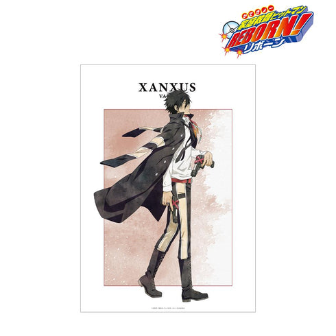 『家庭教師ヒットマンREBORN!』描き下ろし XANXUS(10年後) 歩みver. A3マット加工ポスター【202410再販】