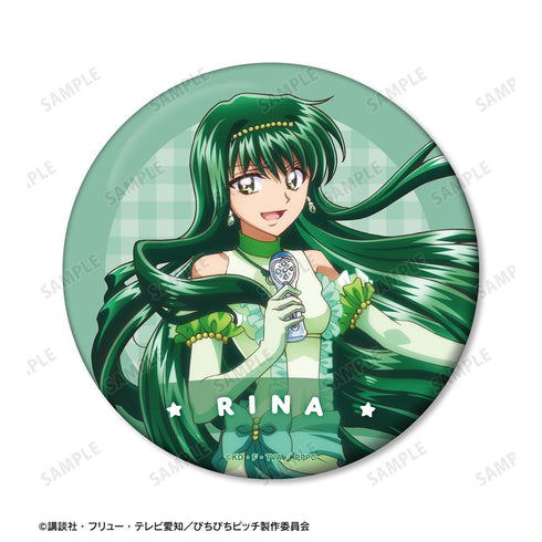 『ぴちぴちピッチ』描き下ろしイラスト 洞院 リナ 20th Anniversary ver. 缶ミラー【202512再販】