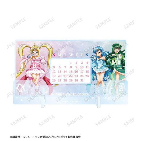 『ぴちぴちピッチ』描き下ろしイラスト 20th Anniversary ver. 卓上アクリル万年カレンダー【202511再販】