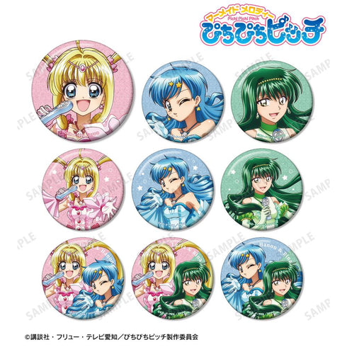 『ぴちぴちピッチ』描き下ろしイラスト 20th Anniversary ver. トレーディンググリッター缶バッジ(単位/BOX)【202512再販】