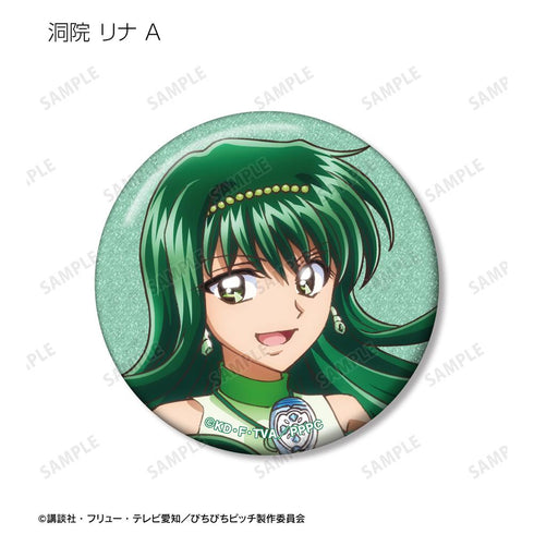 『ぴちぴちピッチ』描き下ろしイラスト 20th Anniversary ver. トレーディンググリッター缶バッジ(単位/BOX)【202506再販】