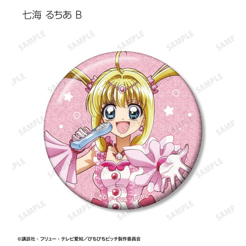 『ぴちぴちピッチ』描き下ろしイラスト 20th Anniversary ver. トレーディンググリッター缶バッジ(単位/BOX)【202506再販】