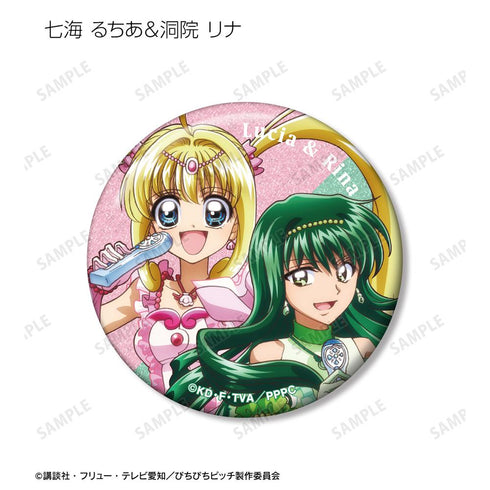 『ぴちぴちピッチ』描き下ろしイラスト 20th Anniversary ver. トレーディンググリッター缶バッジ(単位/BOX)【202506再販】