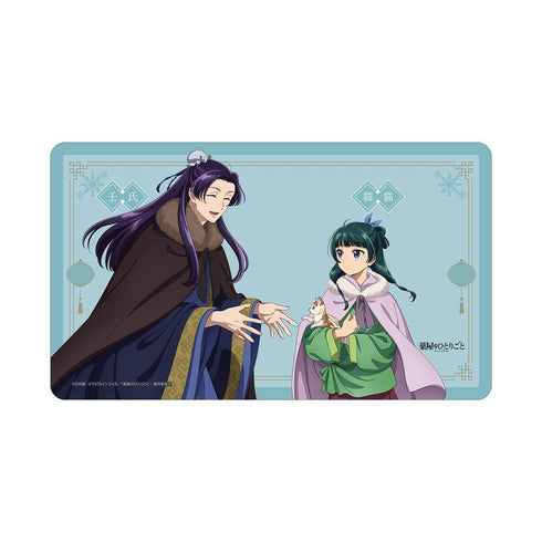 『薬屋のひとりごと』描き下ろし 猫猫&壬氏 冬の装いver. マルチデスクマット【202510再販】