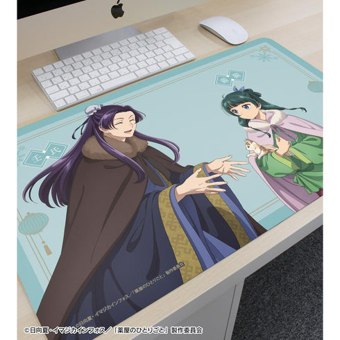 『薬屋のひとりごと』描き下ろし 猫猫&壬氏 冬の装いver. マルチデスクマット【202510再販】