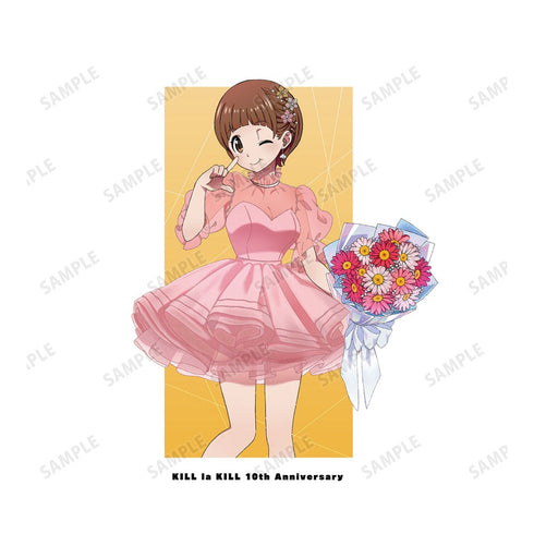 《キルラキル》全新绘制 满舰饰 真子 10周年 盛装版 男士T恤