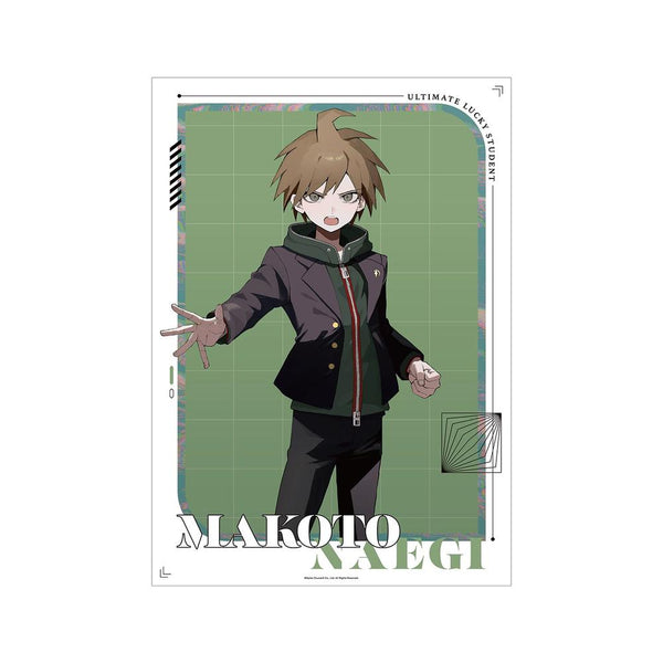 《弹丸论破系列》全新绘制 苗木诚 Art by さくしゃ2 A3哑光处理海报【202604再版】