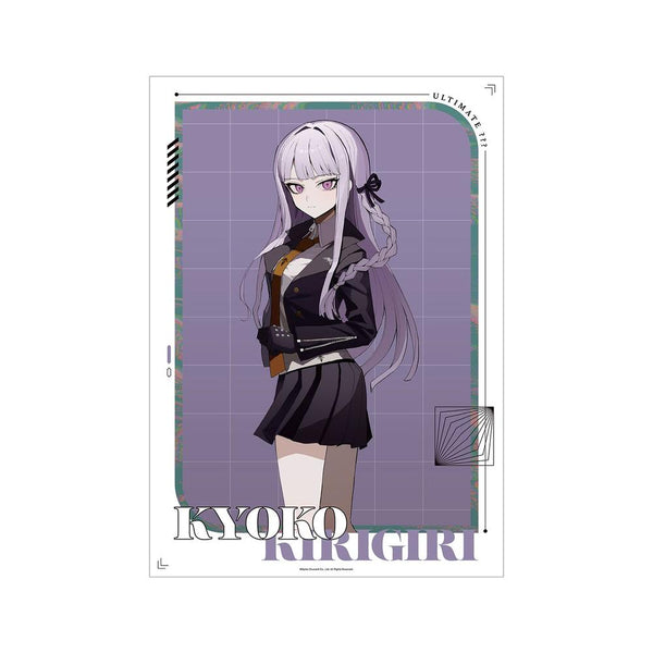 《弹丸论破系列》全新绘制 雾切响子 Art by さくしゃ2 A3哑光处理海报【202604再版】