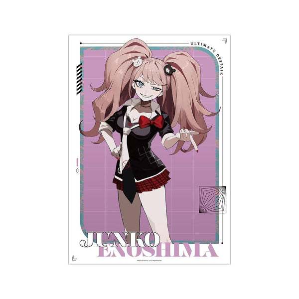 《弹丸论破》系列 全新绘制 江之岛盾子 Art by さくしゃ2 A3哑光处理海报【202604再版】