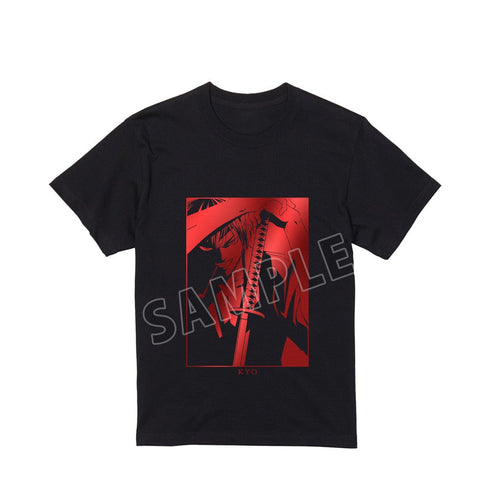 『SAMURAI DEEPER KYO』狂 箔プリントTシャツ ver.Aメンズ