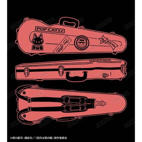 『四月は君の嘘』宮園かをりのバイオリンケース Tシャツメンズ【202511再販】