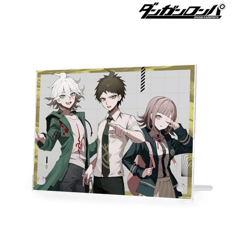 《彈丸論破系列》全新繪製 日向創&狛枝凪斗&七海千秋 Art by さくしゃ2 A5壓克力畫板【202608再版】