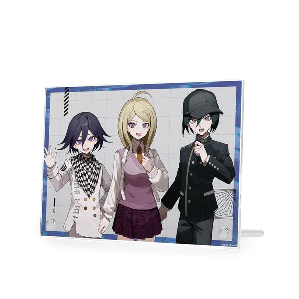 《弹丸论破系列》全新绘制 赤松枫&王马小吉&最原终一 Art by さくしゃ2 A5亚克力板【202604再版】