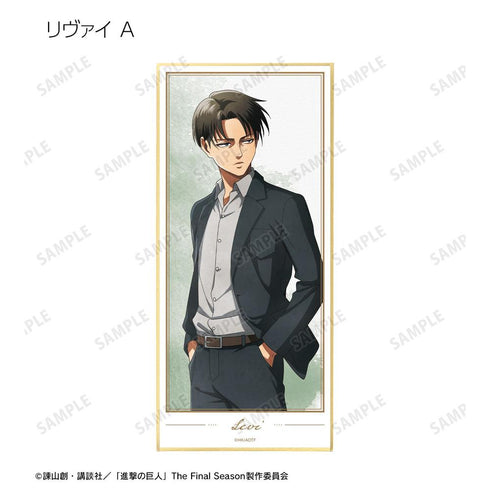 『進撃の巨人』描き下ろし 歩み・水彩風ver. トレーディングスタンド付き色紙(単位/BOX)【202603再販】