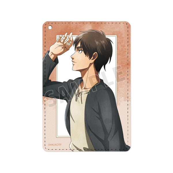 『進撃の巨人』描き下ろし エレン 歩み・水彩風ver. 1ポケットパスケース【202603再販】