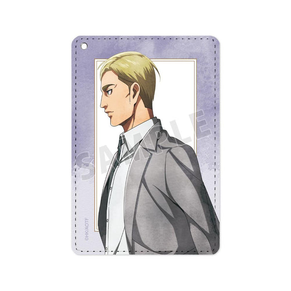 『進撃の巨人』描き下ろし エルヴィン 歩み・水彩風ver. 1ポケットパスケース【202504再販】