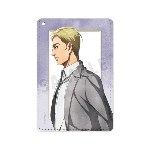 『進撃の巨人』描き下ろし エルヴィン 歩み・水彩風ver. 1ポケットパスケース【202510再販】