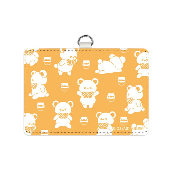 "My New Boss Is a Total Airhead" Kumatte-chan Pass Case with Lanyard