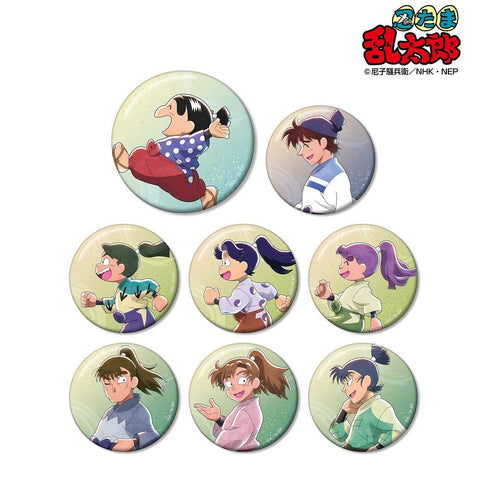 《忍者小丸子亂太郎》全新繪製「大家一起走」篇 收藏用徽章 ver.B(單位/盒)【202605再版】