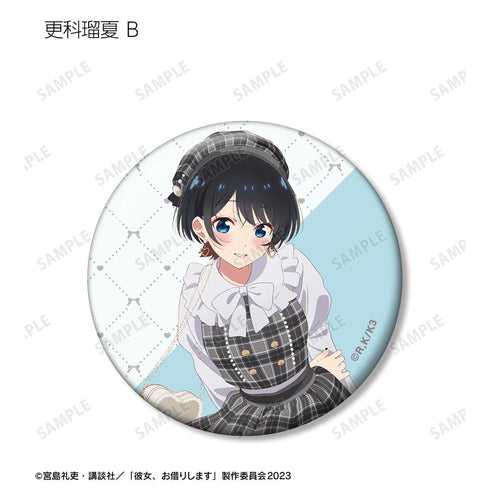 『彼女、お借りします』描き下ろし ガーリーファッションver. トレーディング缶バッジ(単位/BOX)【202508再販】