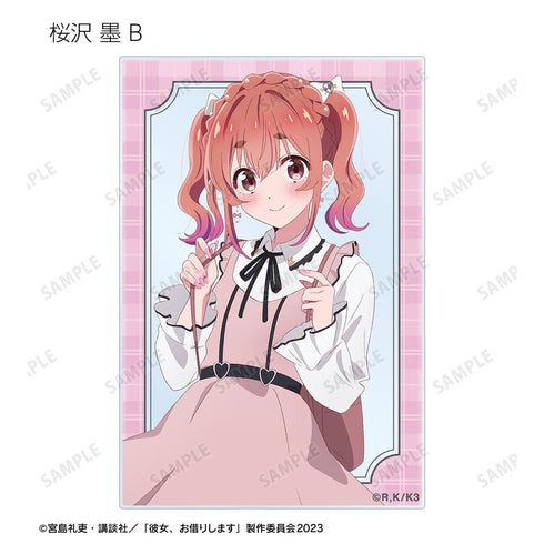 『彼女、お借りします』描き下ろし ガーリーファッションver. トレーディングアクリルカード(単位/BOX)【202508再販】