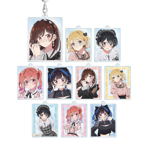 『彼女、お借りします』描き下ろし ガーリーファッションver. トレーディングアクリルキーホルダー(単位/BOX)【202508再販】