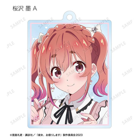 『彼女、お借りします』描き下ろし ガーリーファッションver. トレーディングアクリルキーホルダー(単位/BOX)【202508再販】