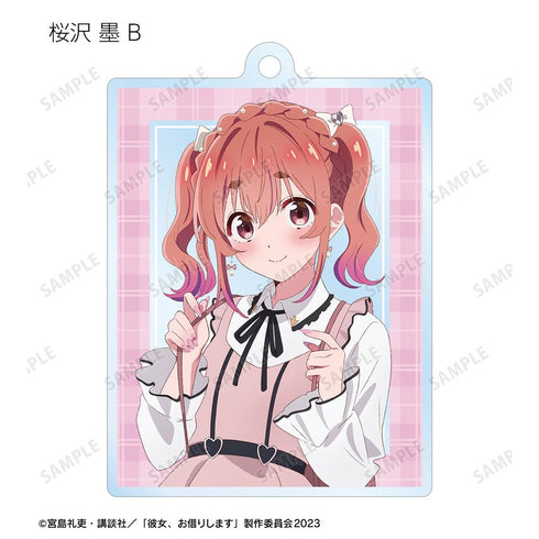 『彼女、お借りします』描き下ろし ガーリーファッションver. トレーディングアクリルキーホルダー(単位/BOX)【202508再販】