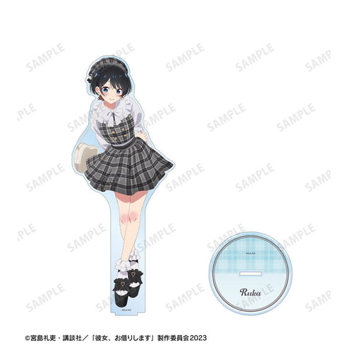 『彼女、お借りします』描き下ろし 更科瑠夏 ガーリーファッションver. 特大アクリルスタンド【202508再販】