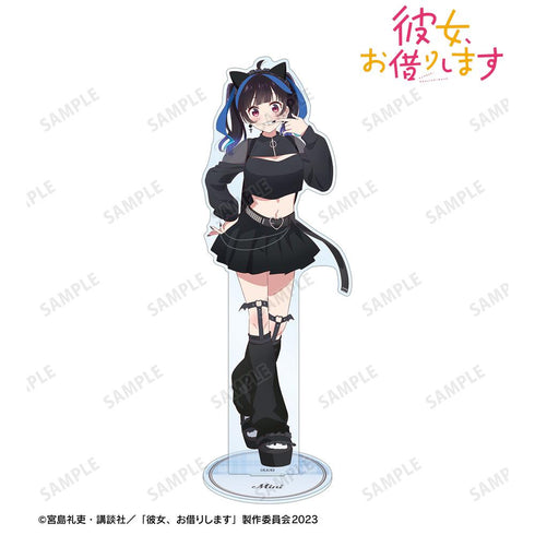 『彼女、お借りします』描き下ろし 八重森みに ガーリーファッションver. 特大アクリルスタンド【202508再販】