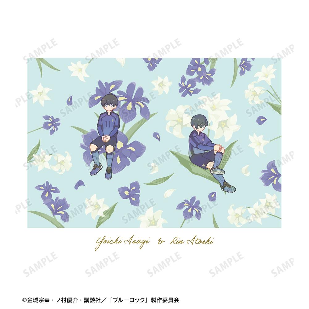 ブルーロック 凛 浴衣 缶バッジ クラックス CRUX 原画 Amazon.co.jp