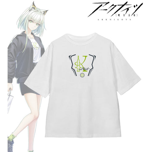 "Arknights" Original Illustration: Shopping Ver. Kelsey Wearing a Big-Silhouette Unisex T-Shirt