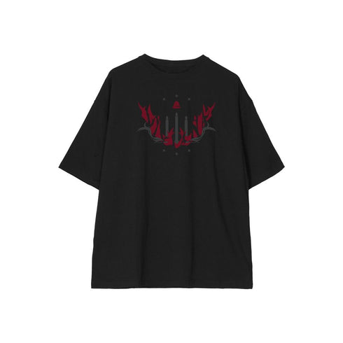 『アークナイツ』描き起こし ショッピングver. ヴィヴィアナ 着用BIGシルエットTシャツユニセックス【202607再販】