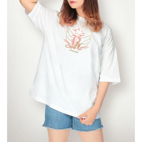 『アークナイツ』描き起こし ショッピングver. ブレミシャイン 着用BIGシルエットTシャツユニセックス【202607再販】